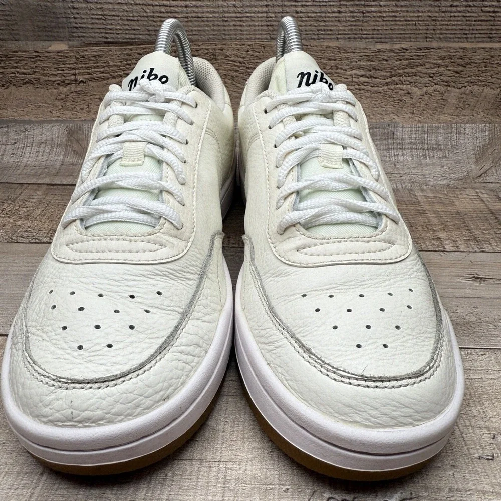Nike Court Premium Casual Sneakers Womens Size‎ 8 White Shoes Lace Up CW1067-103